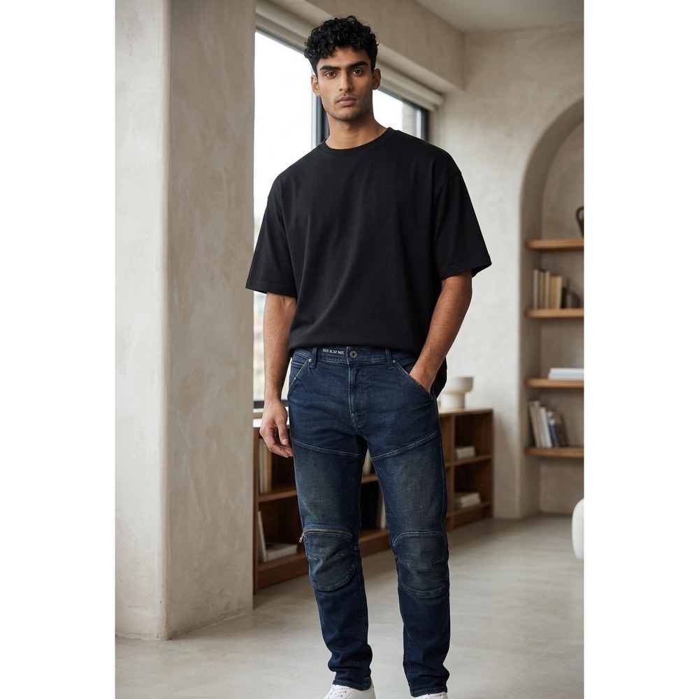 G-Star Raw‎ 5620 3D Zip Knee Skinny Jean Men's Size 36 X 32 Sustainable